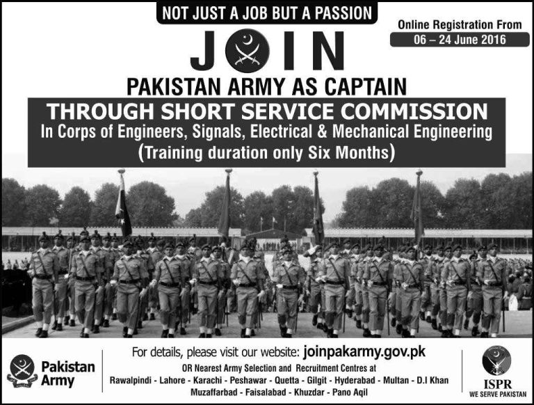 joinpakarmy.gov.pk Pakistan Army Latest Jobs 2025 How to Apply