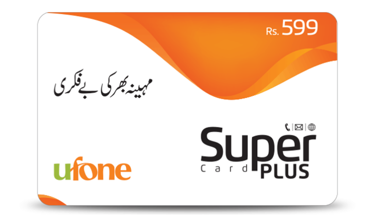 Ufone Super Card Plus 599 Code 2025 Subscribe 30 Days Validity Check