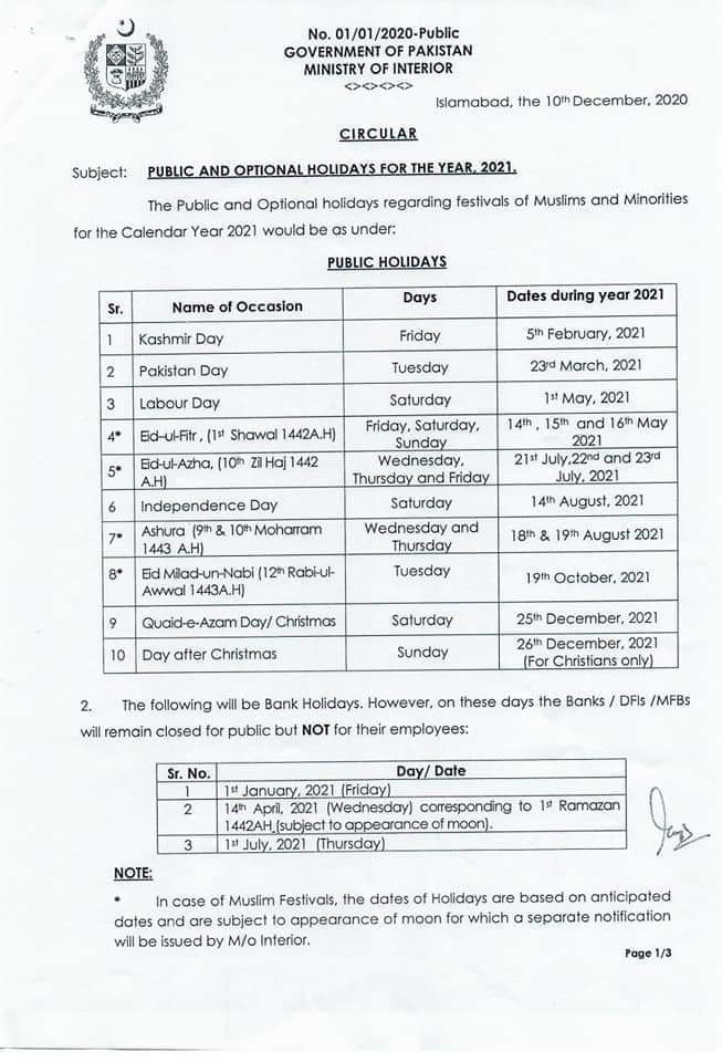 Eid Ul Fitr 2023 In Pakistan Dates Public Holidays And Observances 