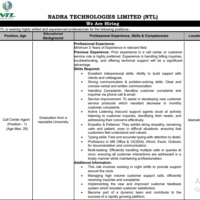 Nadra Jobs 2025 Online Apply